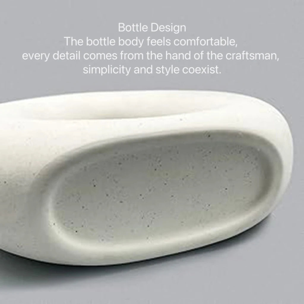 Minimalist Nordic White Ceramic Vase