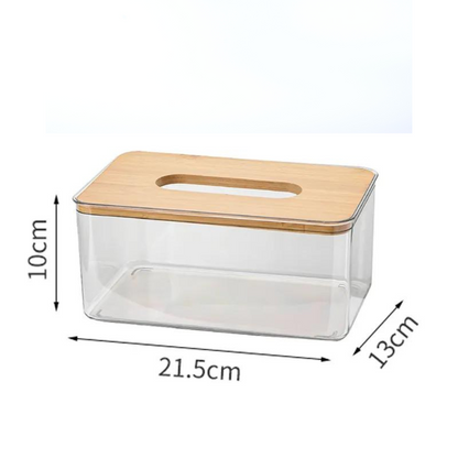 Minimalist Wooden Tissue Box