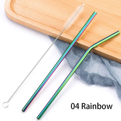 EcoSip Stainless Steel Straws Set