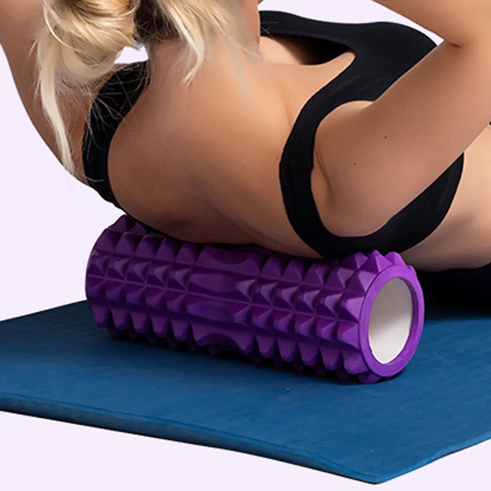 FlexiMassage Foam Roller: Home Fitness Essential