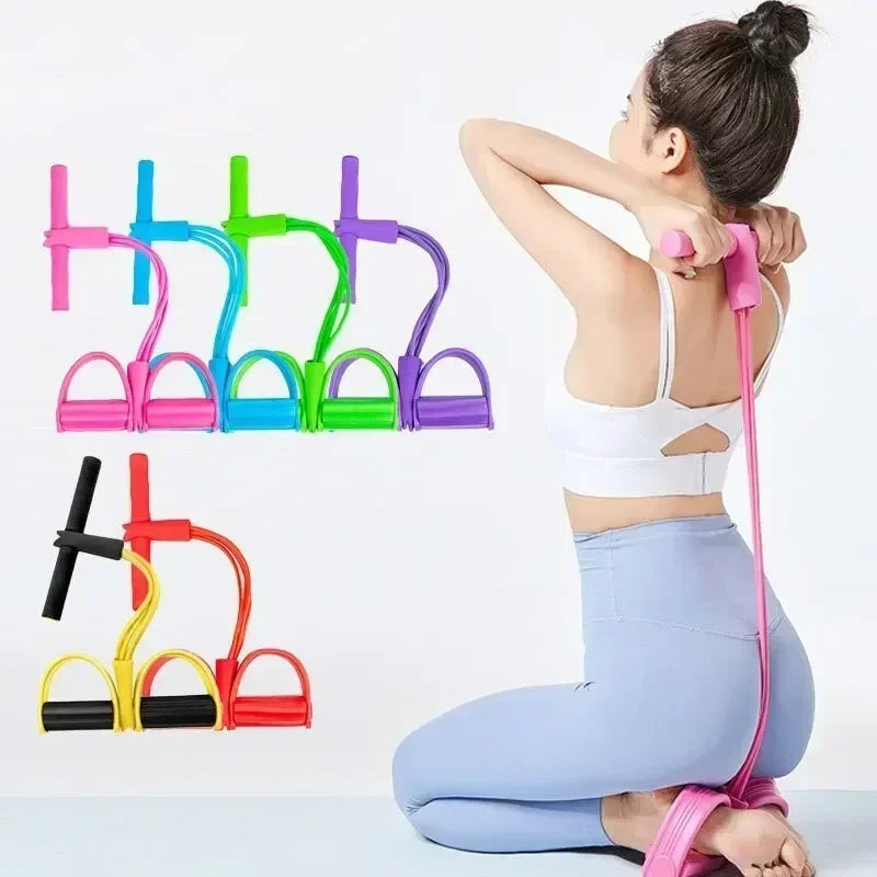 Exercises Tube Elastic Pedal Puller