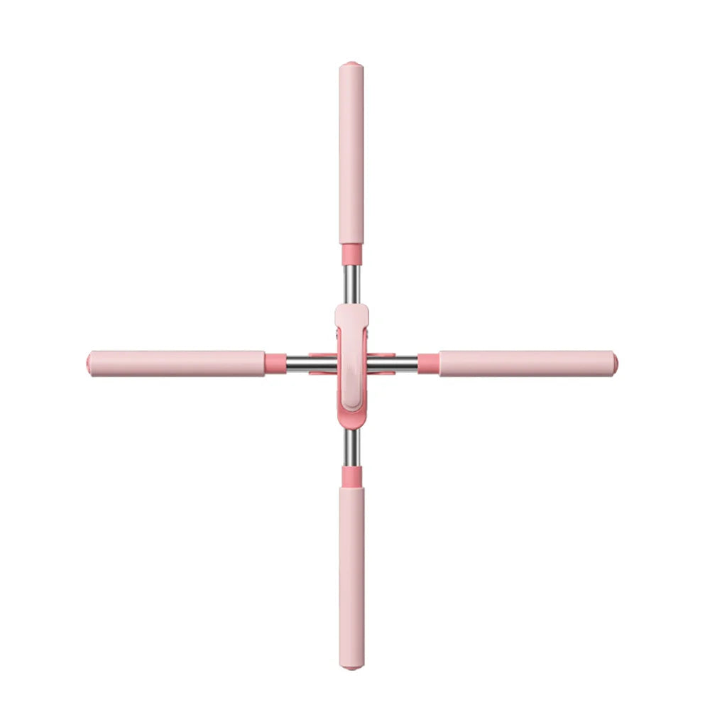 Yoga Stick Hunchback Corrector 80cm Stainless Steel Body FigureTraining Stick Cross Open Back Standing Gym Home Sports Equipment