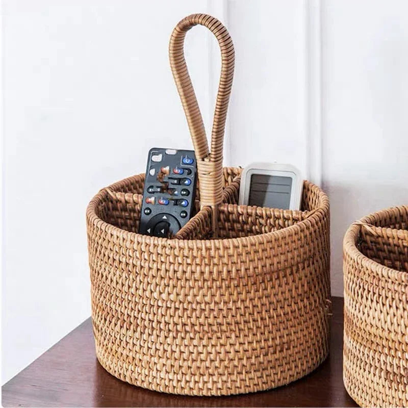 Minimalist Ratan Storage Basket