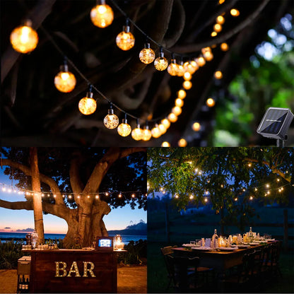LED Solar String Lights