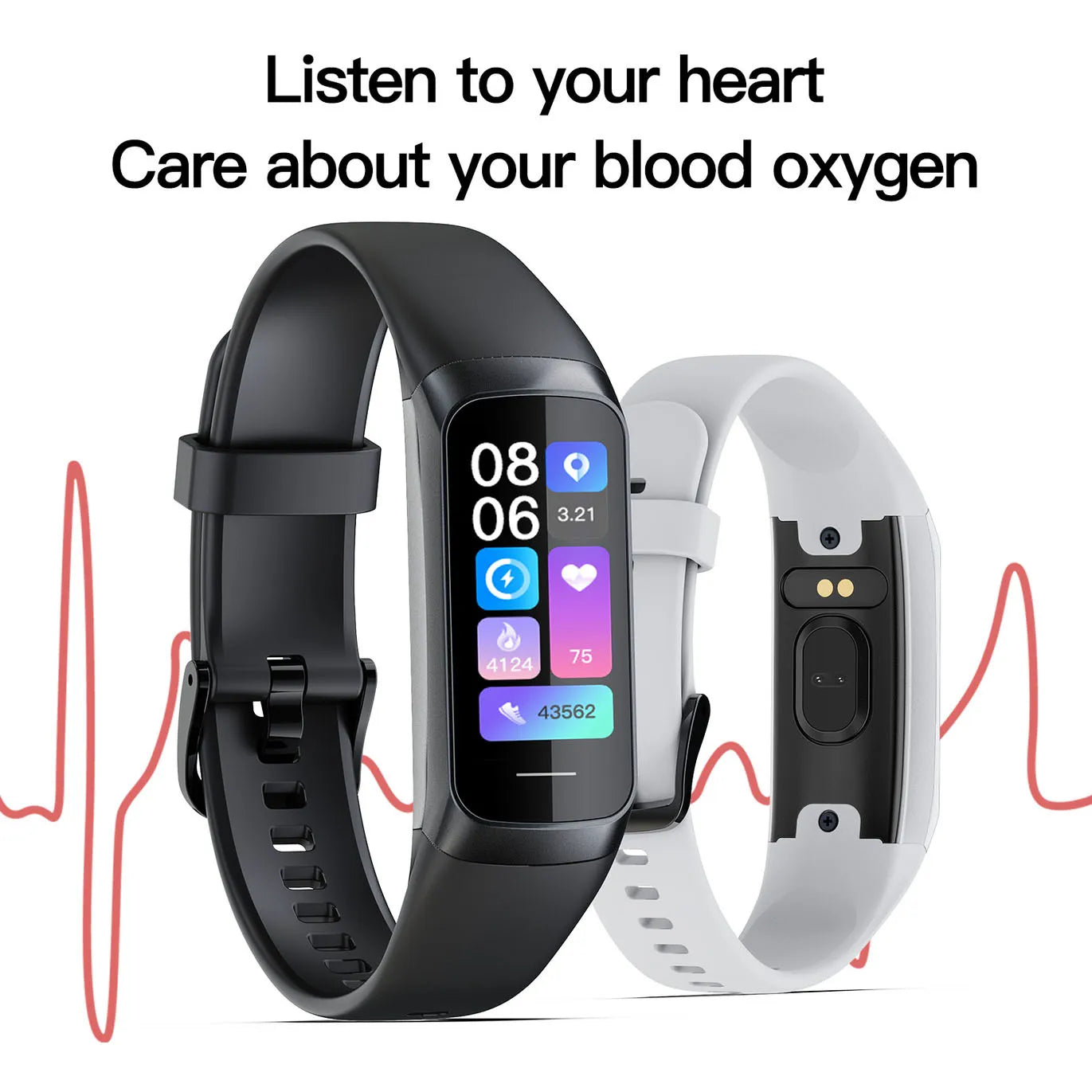 Wrist Watch Heart Rate Tracker