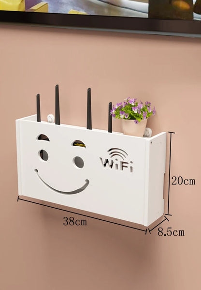 Storage Box Hanging WiFi Wall Decoration