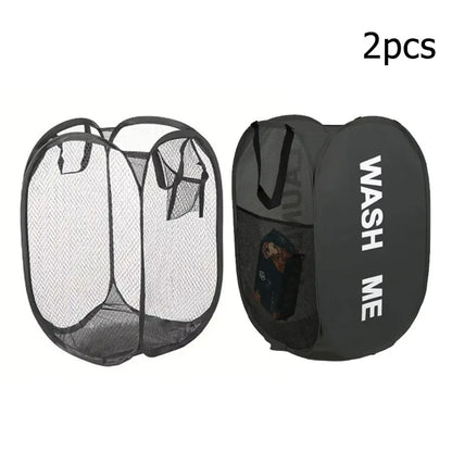 Mesh Pop-up Laundry Basket