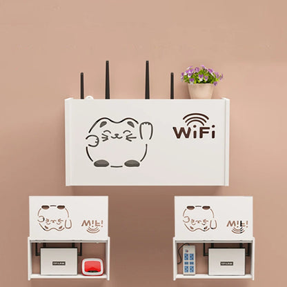 Storage Box Hanging WiFi Wall Decoration