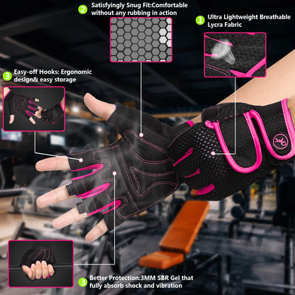 Non-slip Weight Lifting Gloves