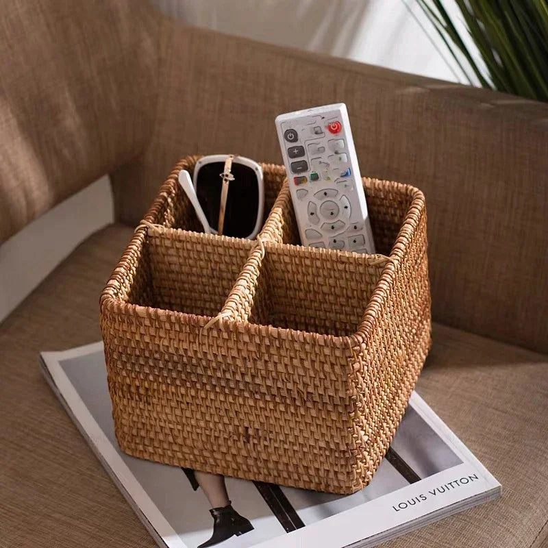 Minimalist Ratan Storage Basket