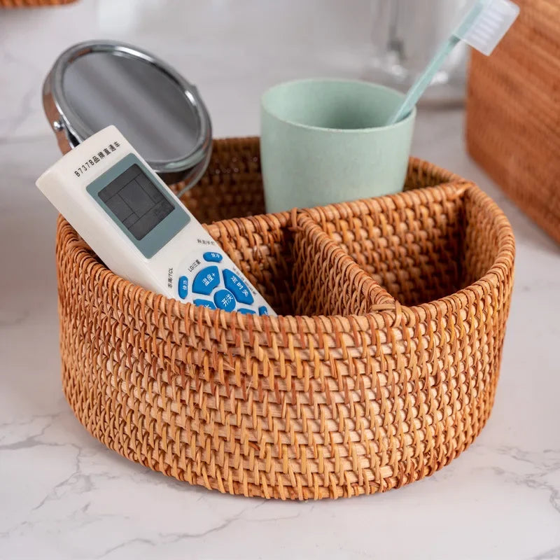 Minimalist Ratan Storage Basket