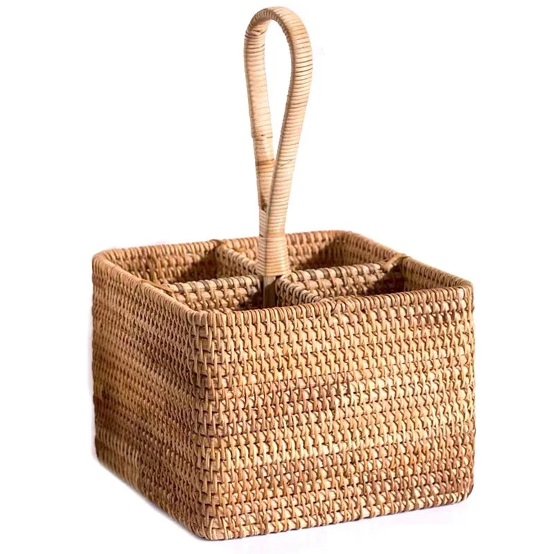 Minimalist Ratan Storage Basket