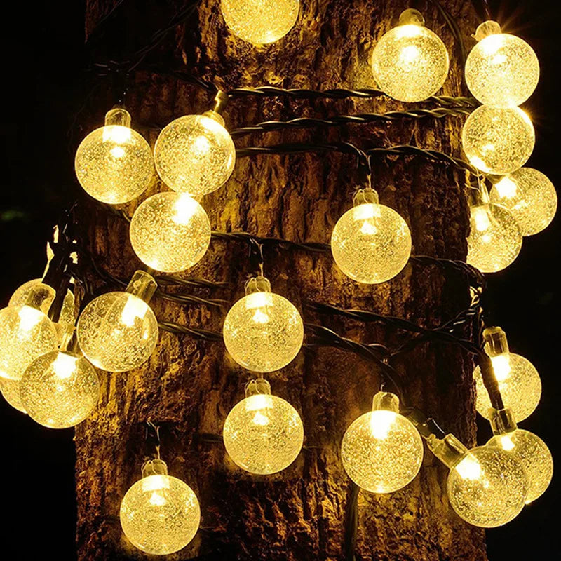 LED Solar String Lights