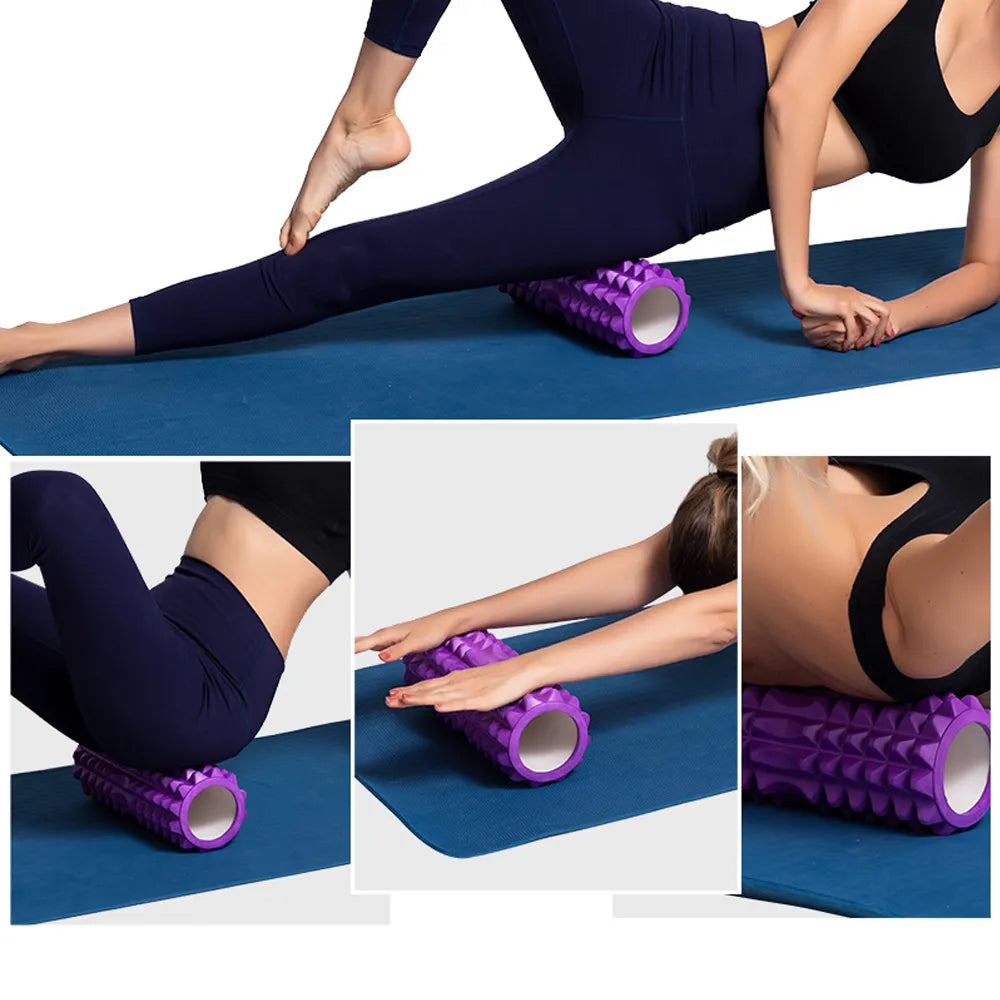 FlexiMassage Foam Roller: Home Fitness Essential
