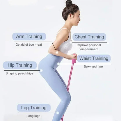 Exercises Tube Elastic Pedal Puller