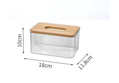 Minimalist Wooden Tissue Box